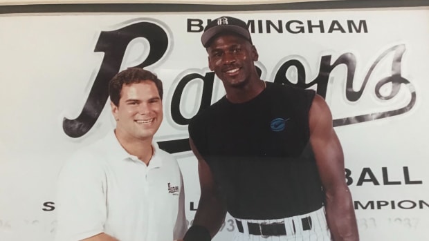 Jonathan Nelson and MJ 1994